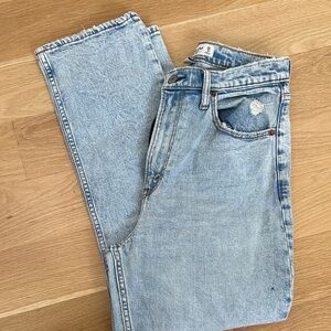 Abercrombie & Fitch Light Blue Ankle Jeans